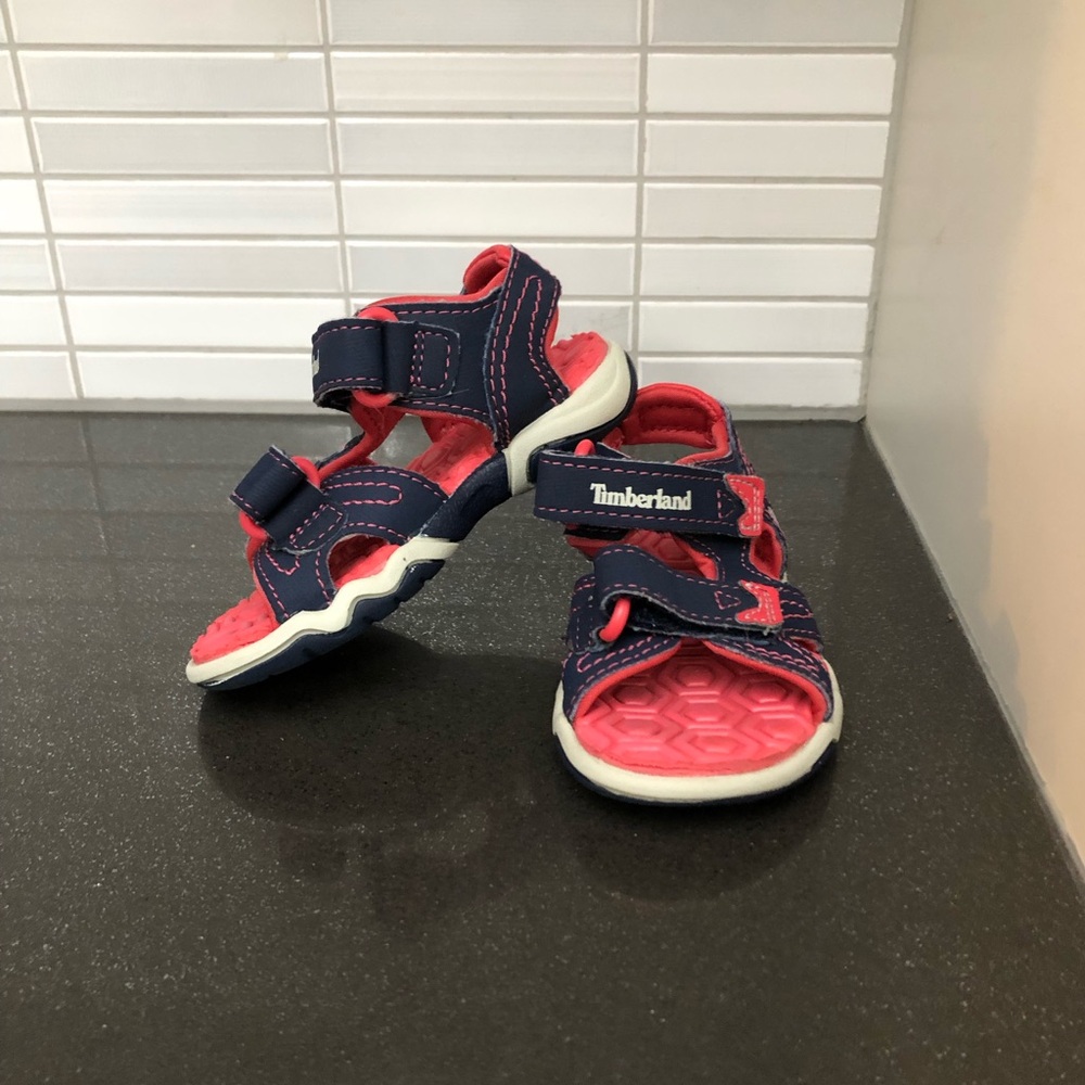 Timberland Adventure Seeker toddler blue kids sandals